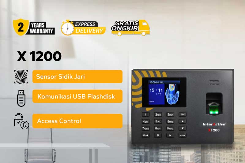 Mesin Sidik Jari X1200, Mesin Sidik Jari Absensi X1200 Surabaya