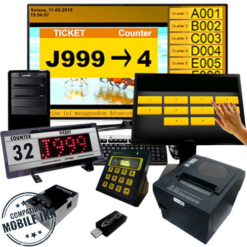 Mesin Antrian AMQS TS V6.2 BPJS InterActive