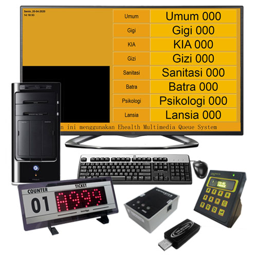 Mesin Antrian EMQS V1.0 InterActive