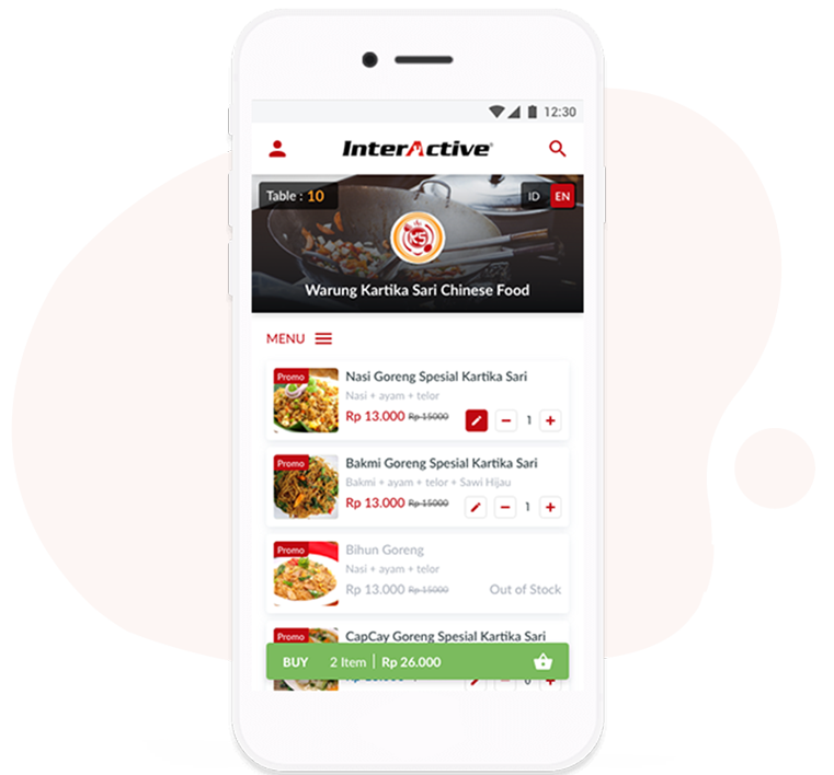 interactive myprofit type pos kasir online order