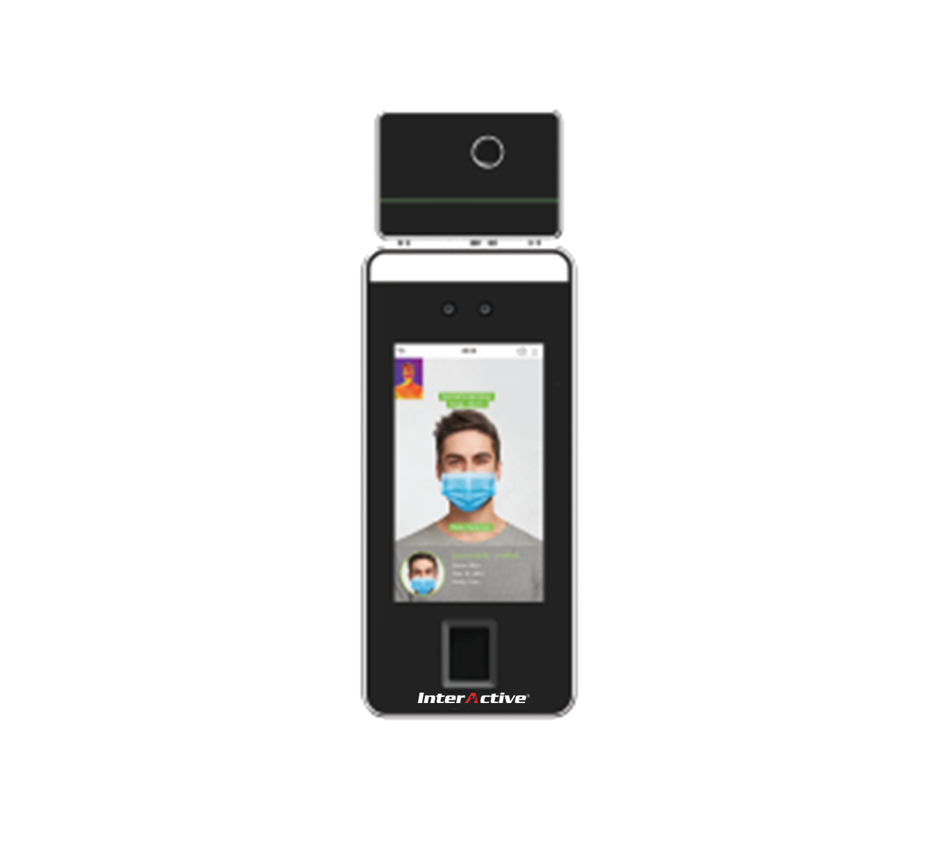 FEVER & MASK DETECTION camera with body temperatur detection